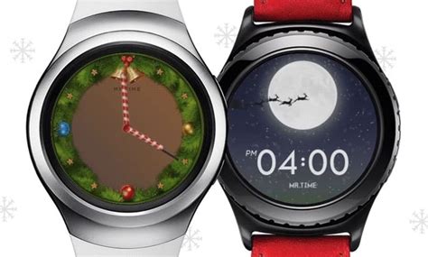 Samsung Gear S2 Gets Some Festive Watch Faces - Geeky Gadgets