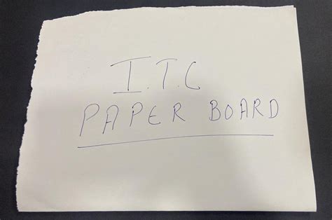 White Itc Paper Board For Packaging At Rs Kilogram In New Delhi