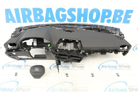 Airbag Set Dashboard Black Seat Leon Mk4 2020 Airbag Shop