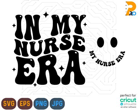 In My Nurse Era Svg Png Nurse Svg Png Trendy Nurse Svg Etsy