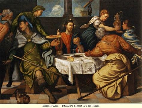 Jacopo Robusti Called Tintoretto Supper At Emmaus Olga S Gallery