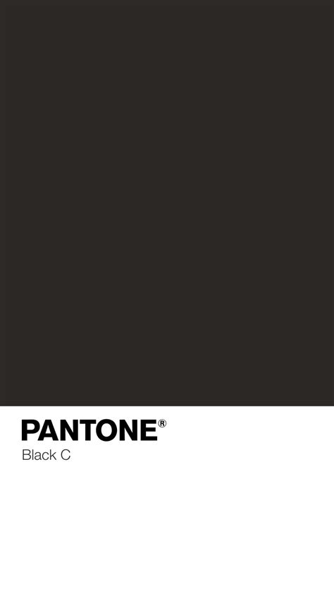 black  white pantone color palette