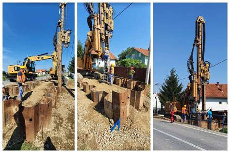 Op Ina Donja Moti Ina Zapo Eli Radovi Na Izgradnji Sustava Odvodnje