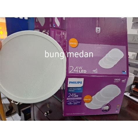 Jual Lampu Led PHILIPS Meson 24w 24 Watt PACK ISI 4 PUTIH DOWNLIGHT