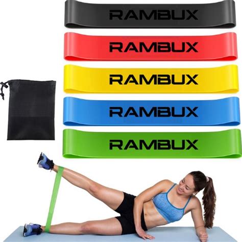 Yoga Fitness Resistance Band Weerstandsbanden Elastiek Set Van