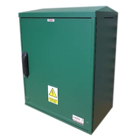 Grp Electric Meter Box W X H X D Mm Green Grp Cabinet New