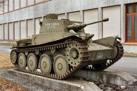 Panzerwagen 39 Light Tank Panzermuseum Thun Switzerland Armored