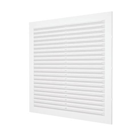 Решетка вентиляционная 194x194 мм, вытяжная, накладная,с сеткой, Глобо ...