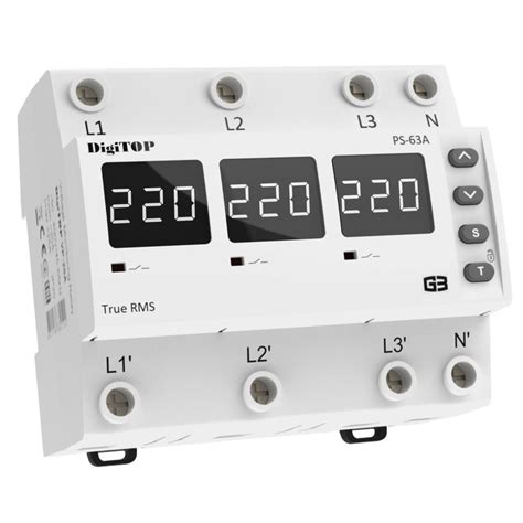 Переключатель фаз PS-63A M6W — DigiTOP