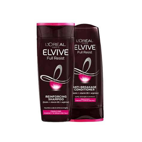 Loreal Elvive Full Resist Hair Reinforcing Shampoo Conditioner 400ml