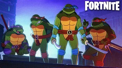 Fortnite Signed A Contract With Paramount Teenage Mutant Ninja Turtles Will Make Their Way Into