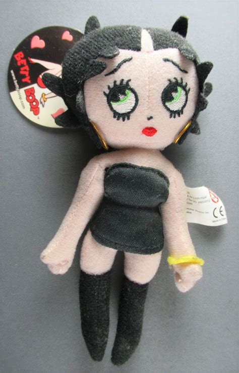 Betty Boop - Karacter Mania 15cm Stuffed Doll - Betty Boop Black Clothes