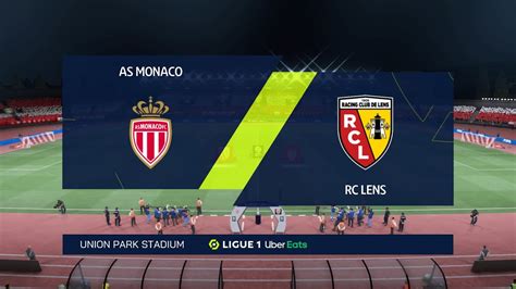 Fifa 22 As Monaco Vs Rc Lens Ligue 1 Uber Eats 20 08 2022