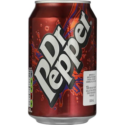 Dr Pepper Cola Drinks 330ml Woolworths