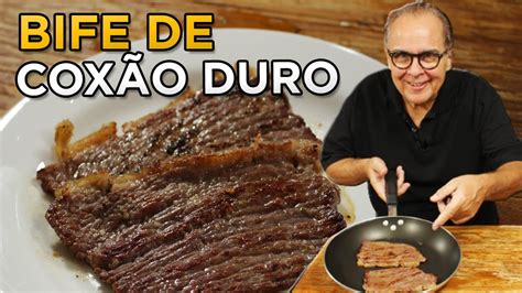 Como Fazer Bife De Cox O Duro Receita Da Minha M E Chef Taico