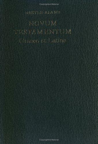 Novum Testamentum Graece Et Latine 9783438054012 EBay