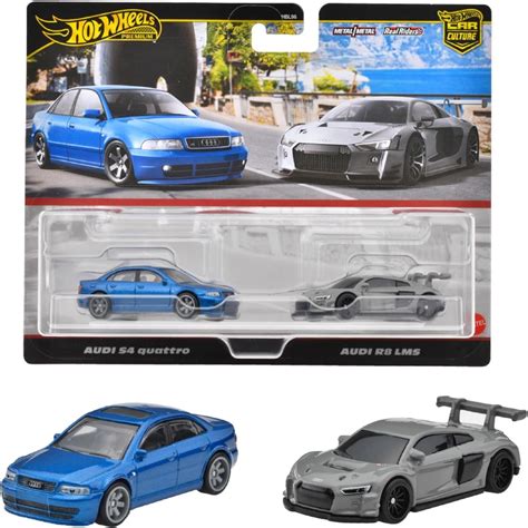 HOT WHEELS 風火輪 件裝奧迪 S QUATTRO x 奧迪 R LMS 蝦皮購物