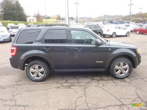 2008 Black Pearl Slate Metallic Ford Escape Xlt V6 4wd 55846659 Photo 5 Car