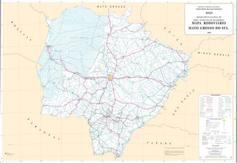 Mapas Do Mato Grosso Do Sul Mapasblog