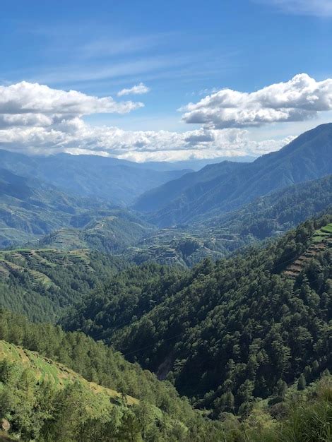 Premium Photo | A portion of the cordillera mountains in mainland luzon