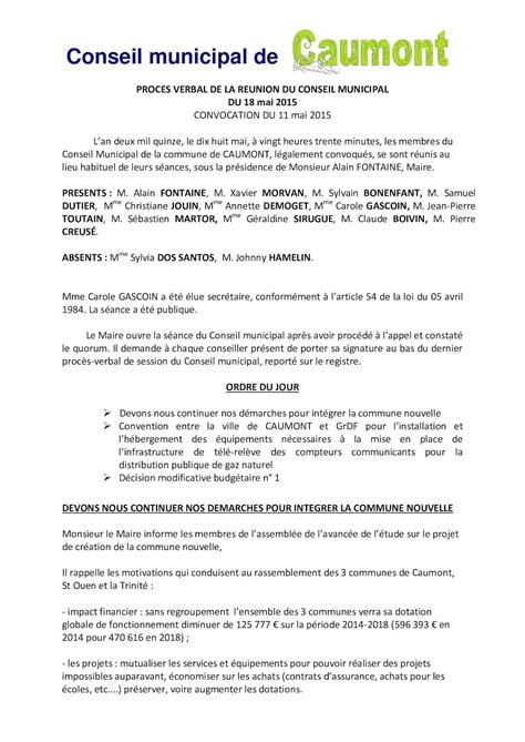 Calam O Pv Conseil Municipal