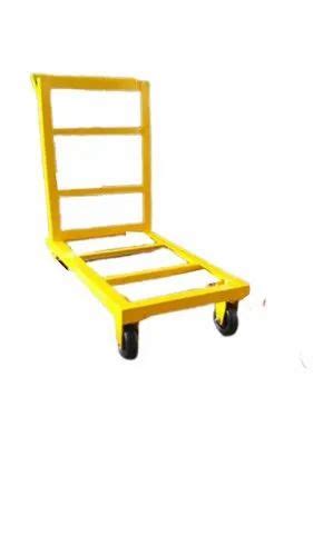 Mild Steel Industrial Platform Trolley Load Capacity Kg At