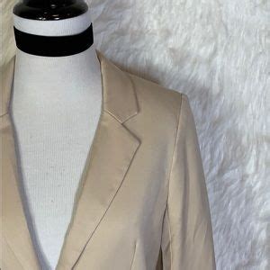H M Jackets Coats Hm Nude Blazer Poshmark