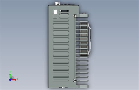 SZGH-sd2026交流伺服驱动器_STEP_模型图纸下载 – 懒石网