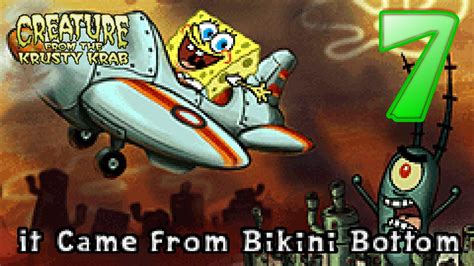 SpongeBob Creature From The Krusty Krab GBA Part 7 It Came From Bikini Bottom 4K YouTube