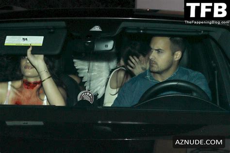 Nicola Peltz Sexy Seen Flaunting Her Hot Tits At Brooklyn Beckhams Halloween Party In West