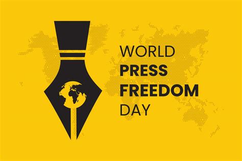 World Press Freedom Day Concept Vector Illustration World Press Day To