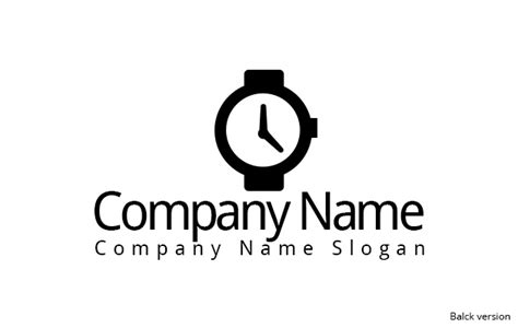 Watch Logo Template