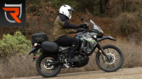 2016 Kawasaki KLR650 Motorcycle First Test Review Video Riders Domain