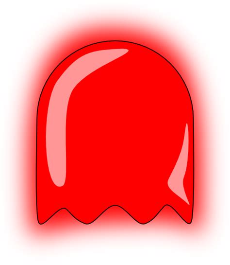 Red Ghost Clip Art at Clker.com - vector clip art online, royalty free ...