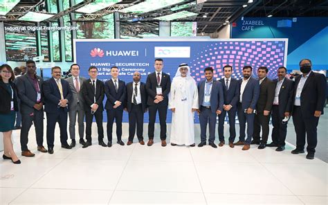 MOU SecureTech Huawei GITEX 2021 SecureTech