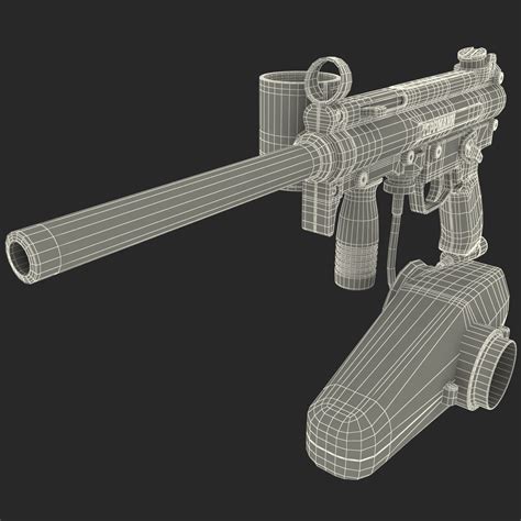 Paintball Gun 3d Model 79 C4d Ma 3ds Lwo Obj Max Free3d