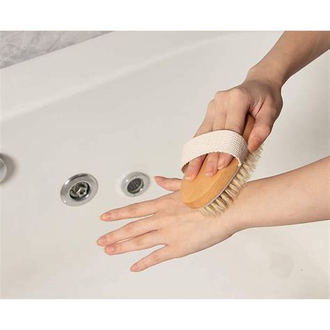 2 Pcs Natural Bristle Body Brush Set On Sale Bed Bath And Beyond