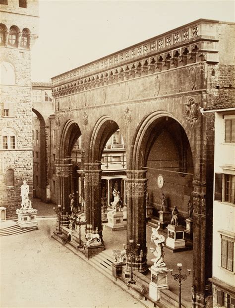 Loggia Dei Lanzi Florenz Fotografie Kunstwerke H W Fichter