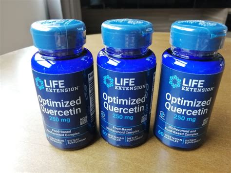Optimized Quercetin 250mg, Health & Nutrition, Health Supplements ...