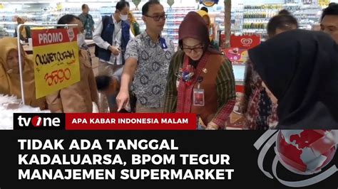 BPOM Jatim Razia Makanan Kadaluarsa AKIM TvOne YouTube