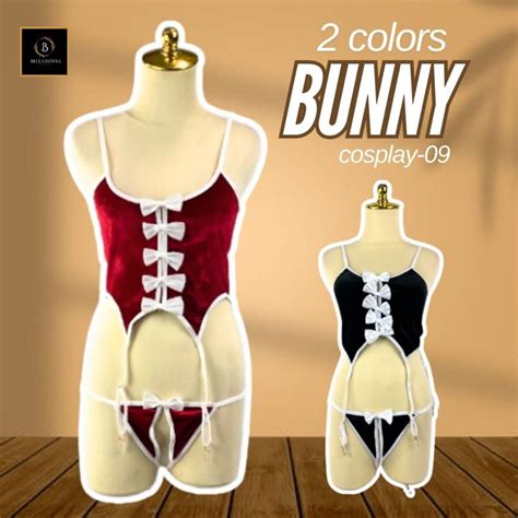 Jual Belladonna Id COD Baju Tidur Wanita Dewasa Lingerie COSPLAY BUNNY All Size Costume