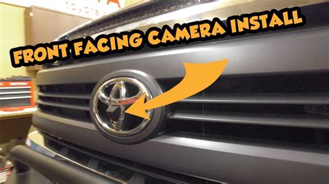 How To Install A Front Rear Anytime Camera Dash Kit Toyota Tundra