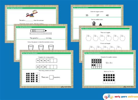 White Rose Maths Year 1 Assessment Spring Term Early Years Staffroom