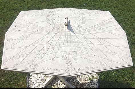 What Is This? A Sundial! | Yesterdays Island, Todays Nantucket