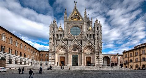 The Gothic Duomo Of Siena Tuscany R Europe