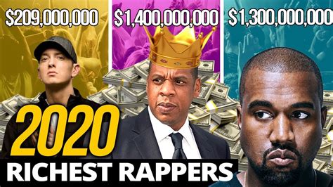 Top 10 Richest Rappers In The World 2020 Youtube