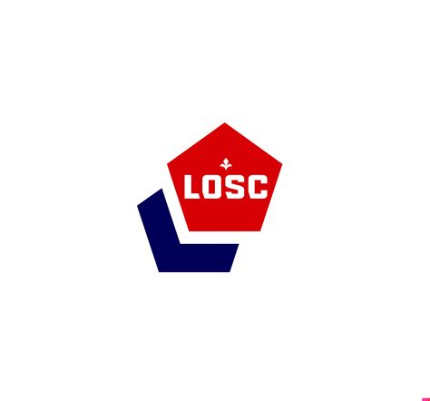 Lille OSC minimalistic logo update,