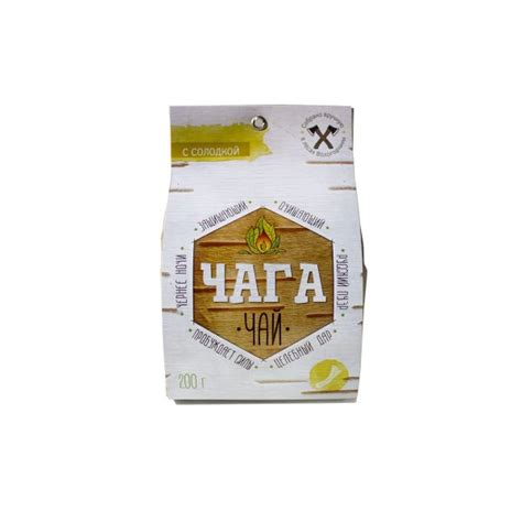 Чага-чай с солодкой, 200 гр — ООО «Русские традиции»