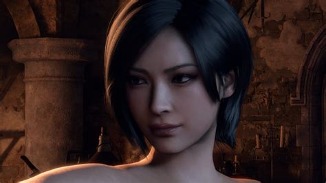 Resident Evil Ada Wong Not Very Subtle With Nude Mod Sankaku Complex