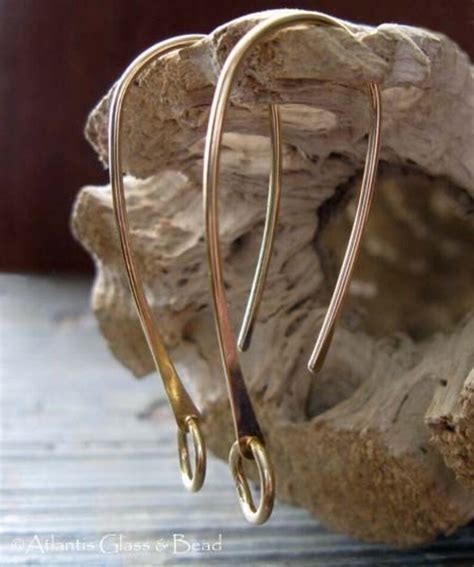 Quality Artisan Jewelry Findings K Gold Filled Earring Etsy